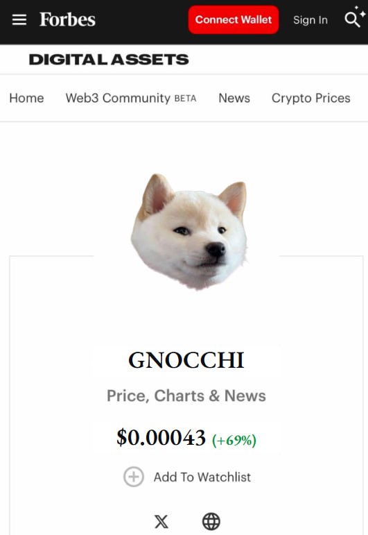 GNOCCHI Meme by buy/$gnocchi